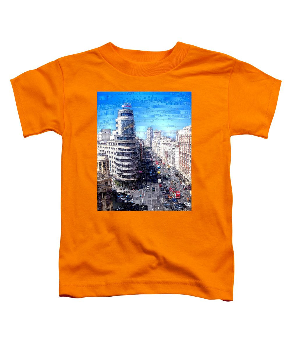 Toddler T-Shirt - Madrid - La Gran Via