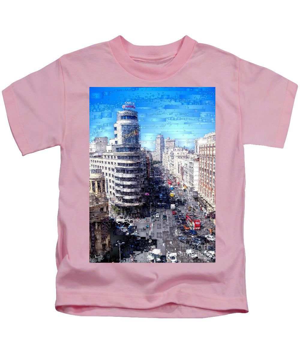 Kids T-Shirt - Madrid - La Gran Via