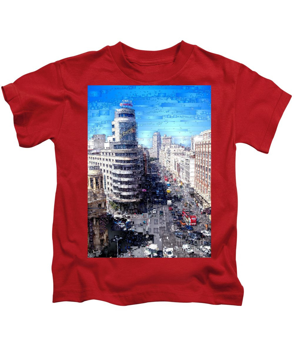 Kids T-Shirt - Madrid - La Gran Via