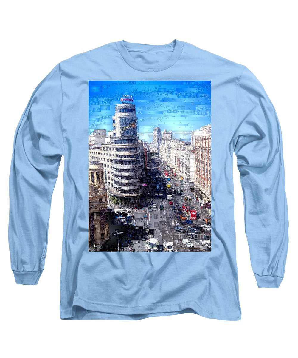 Long Sleeve T-Shirt - Madrid - La Gran Via