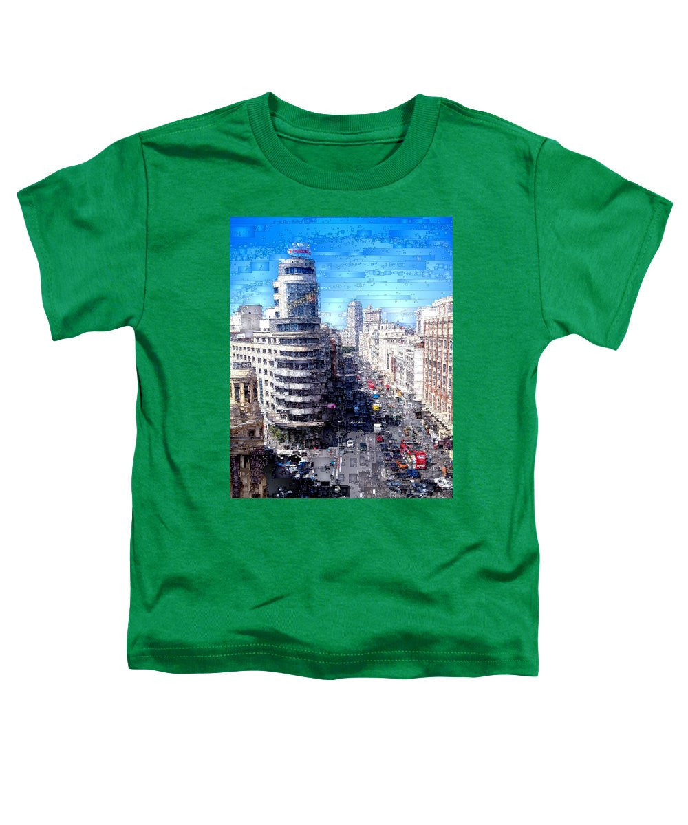 Toddler T-Shirt - Madrid - La Gran Via