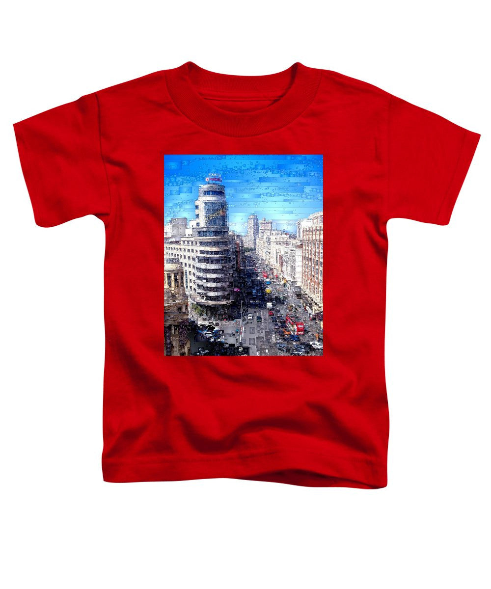 Toddler T-Shirt - Madrid - La Gran Via