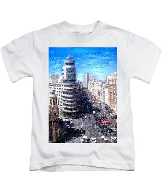 Kids T-Shirt - Madrid - La Gran Via