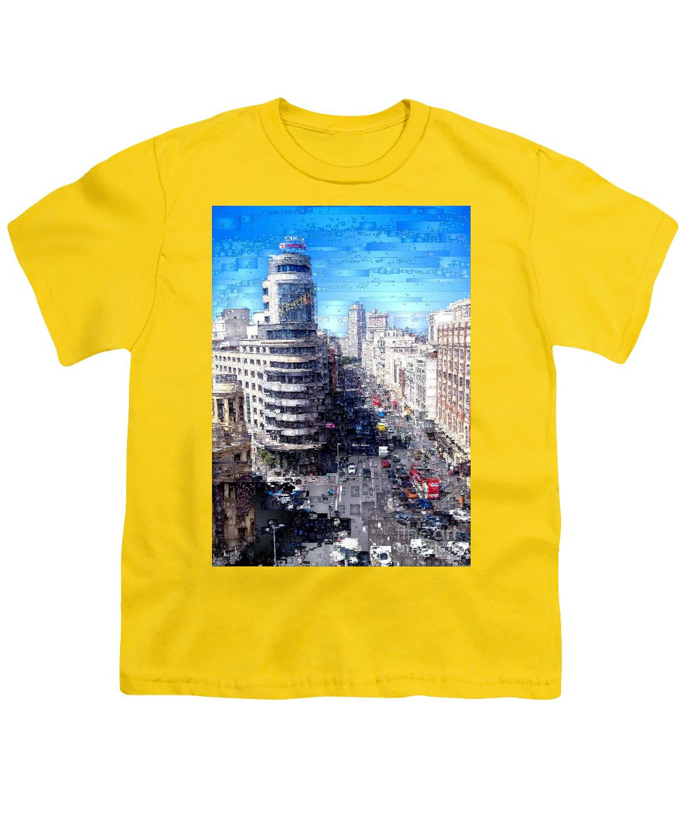 Youth T-Shirt - Madrid - La Gran Via