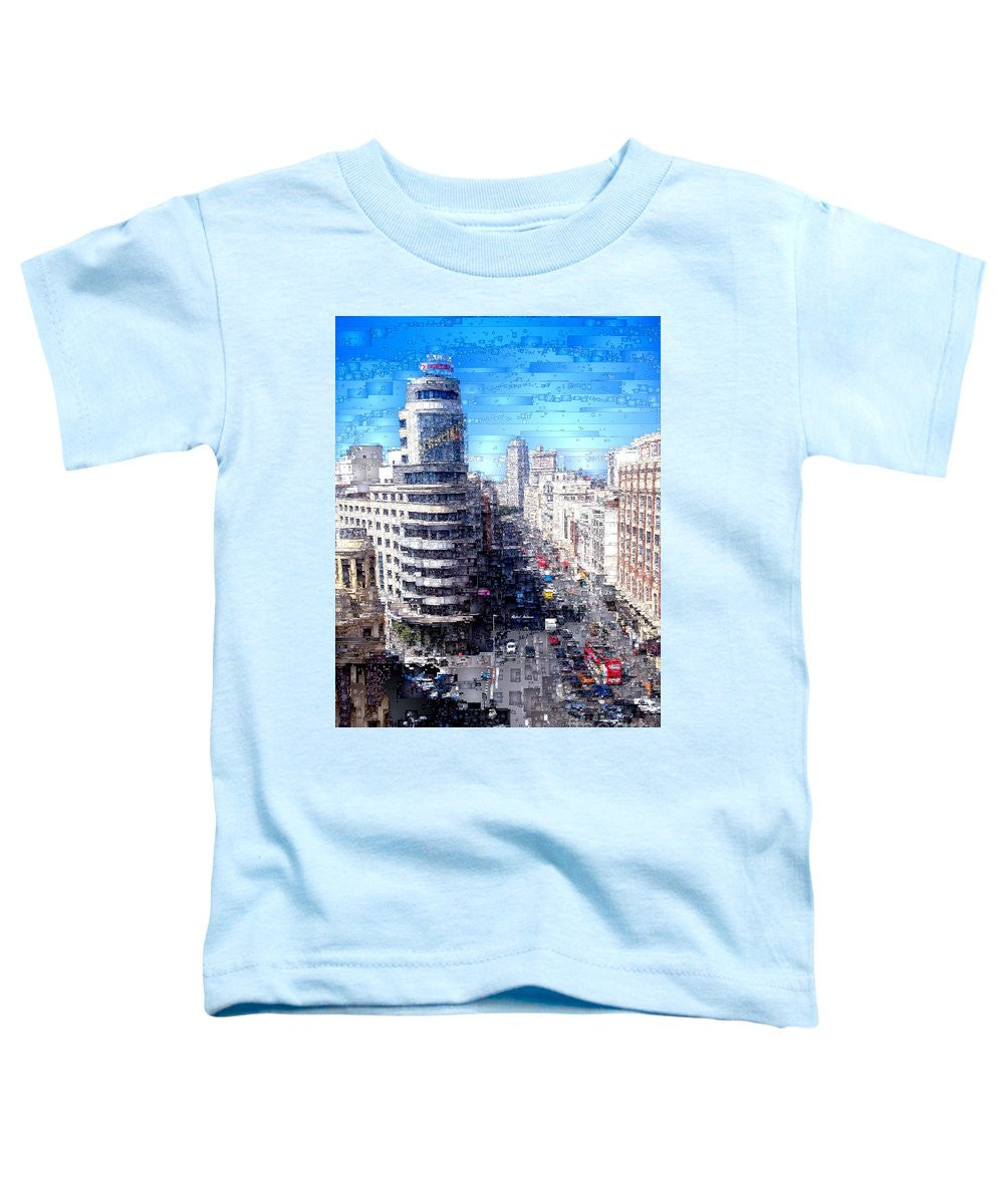 Toddler T-Shirt - Madrid - La Gran Via