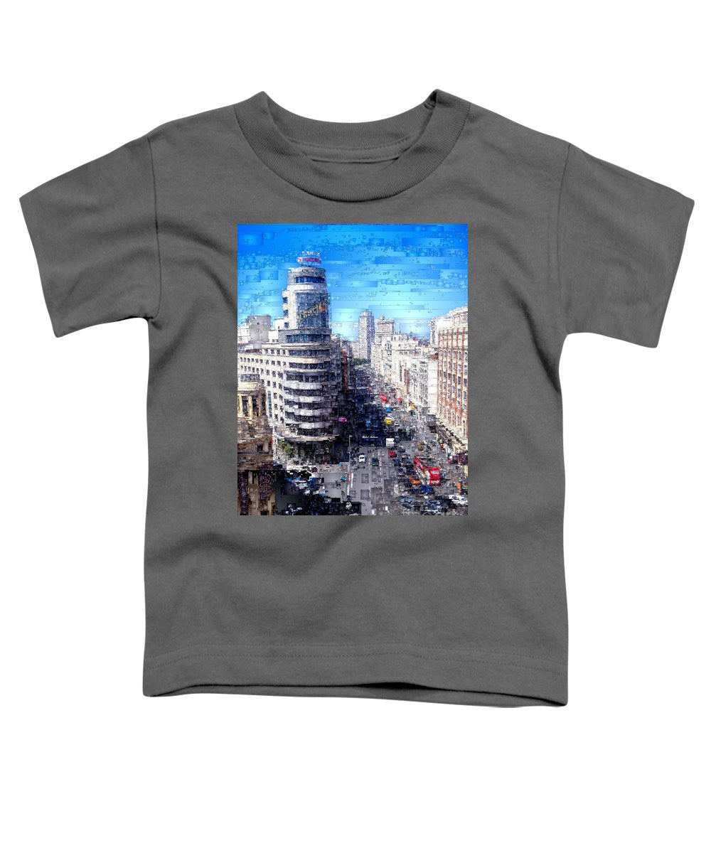 Toddler T-Shirt - Madrid - La Gran Via