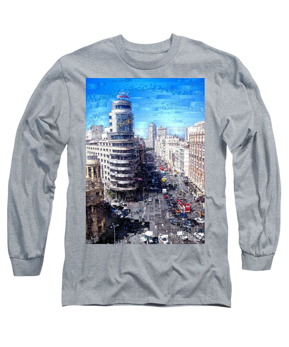 Long Sleeve T-Shirt - Madrid - La Gran Via