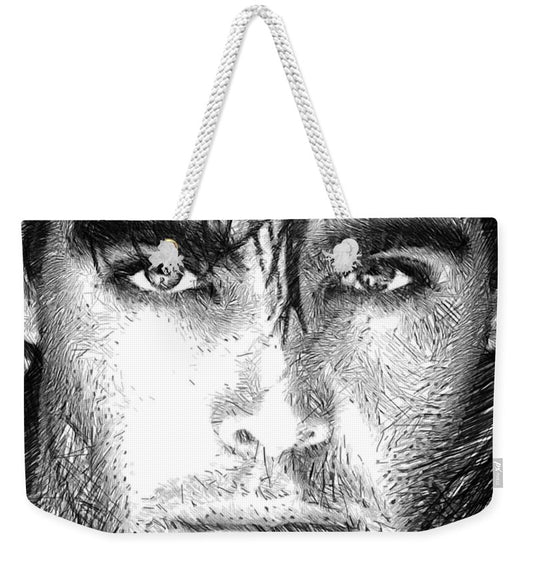 Male Portrait 1359 - Weekender Tote Bag