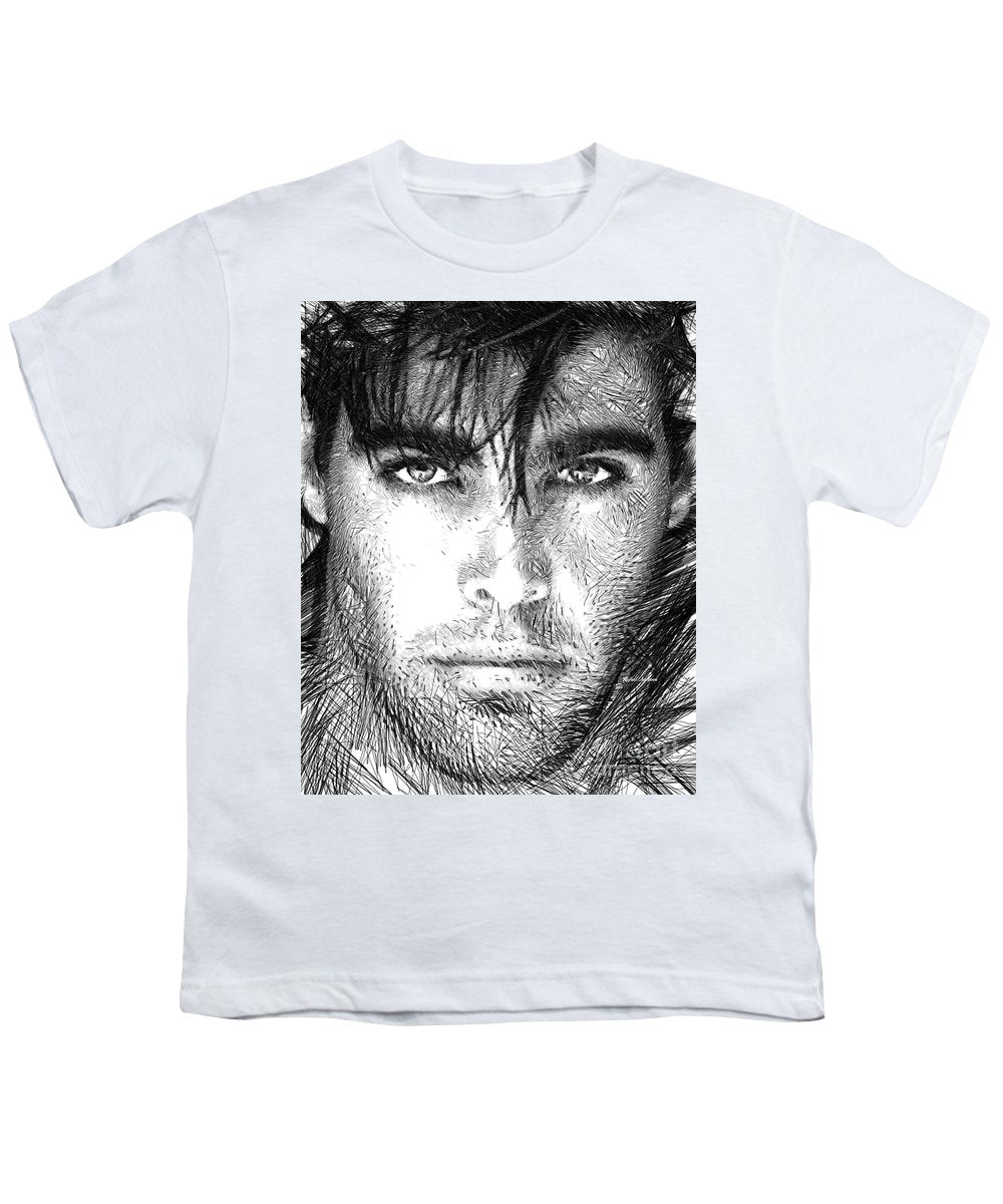 Portrait d'homme 1359 - T-shirt pour jeunes