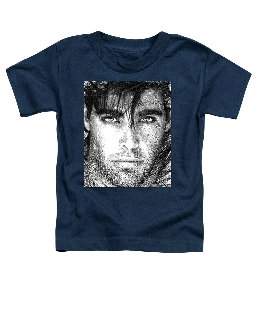 Male Portrait 1359 - Toddler T-Shirt