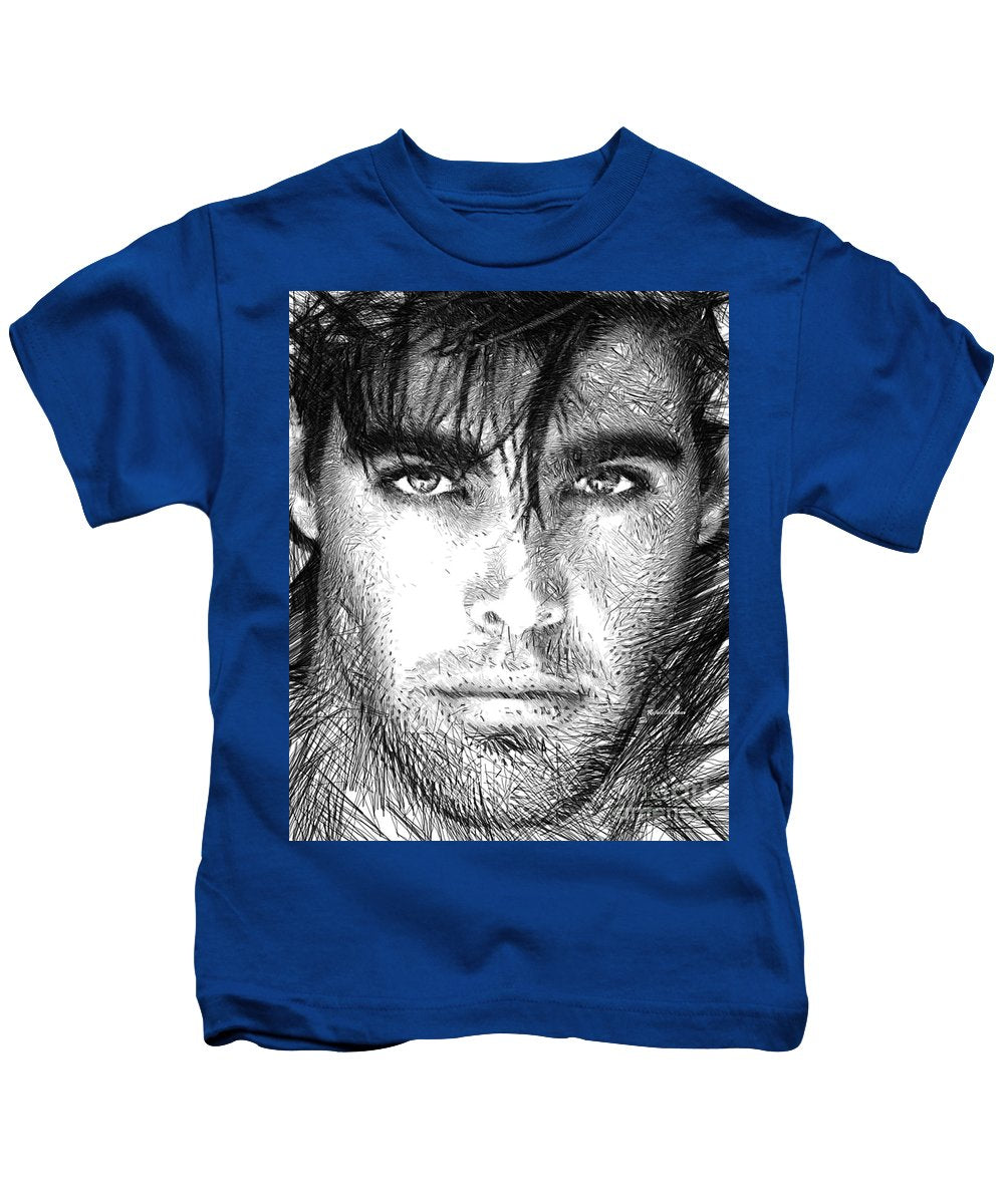 Portrait d'homme 1359 - T-shirt pour enfant