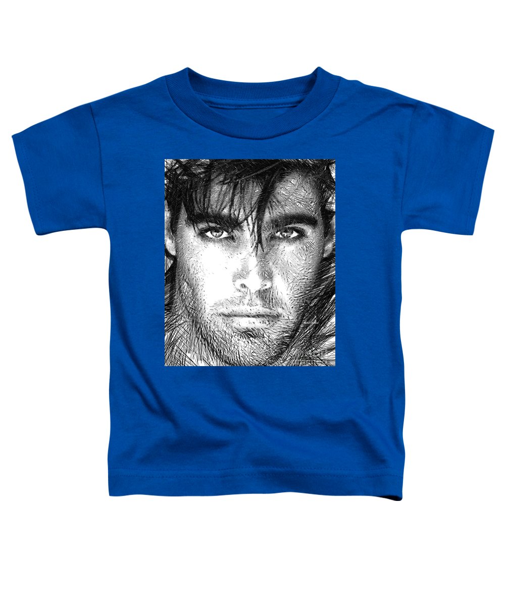 Male Portrait 1359 - Toddler T-Shirt