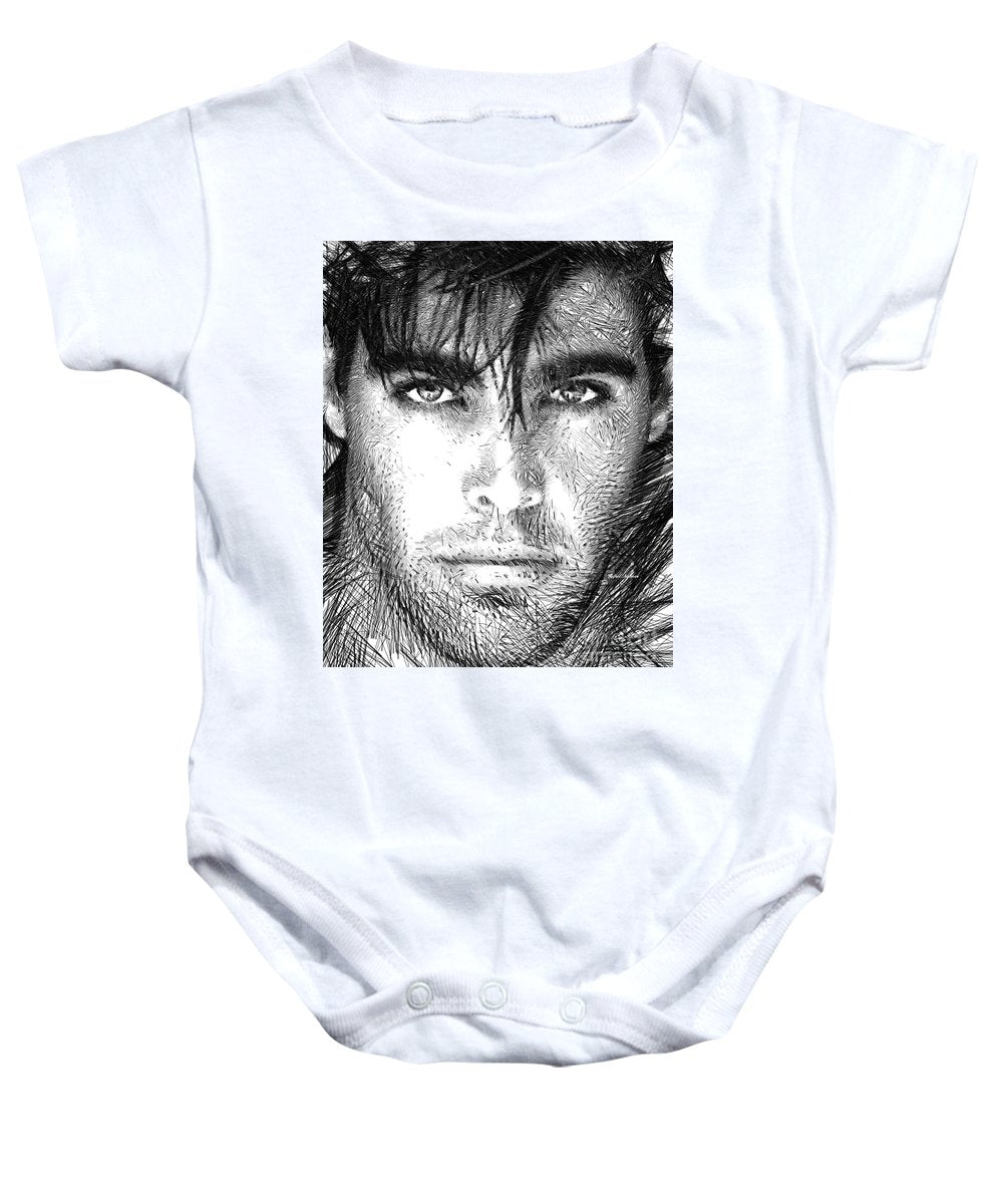 Male Portrait 1359 - Baby Onesie