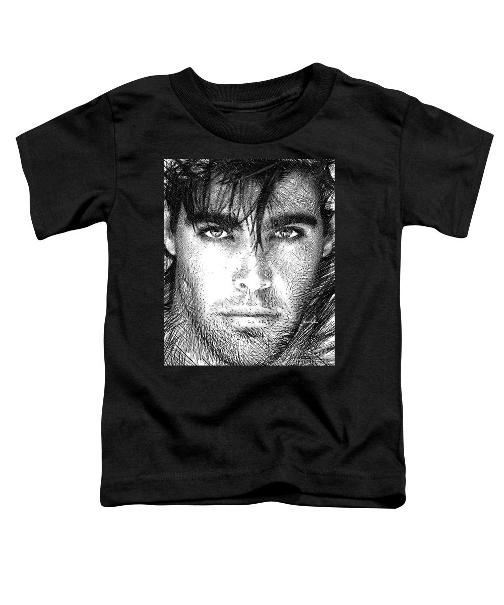 Male Portrait 1359 - Toddler T-Shirt