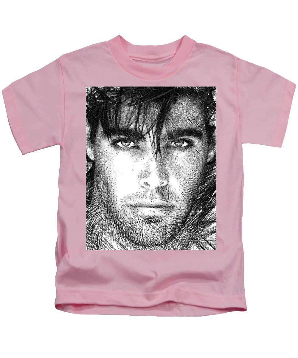 Portrait d'homme 1359 - T-shirt pour enfant