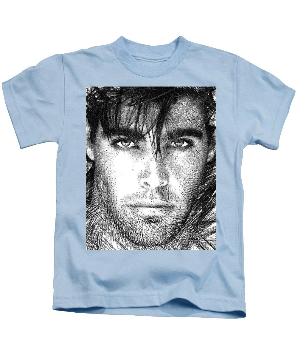 Portrait d'homme 1359 - T-shirt pour enfant