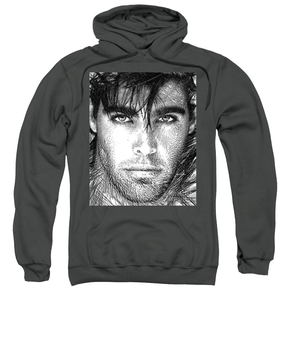 Male Portrait 1359 - Sweatshirt