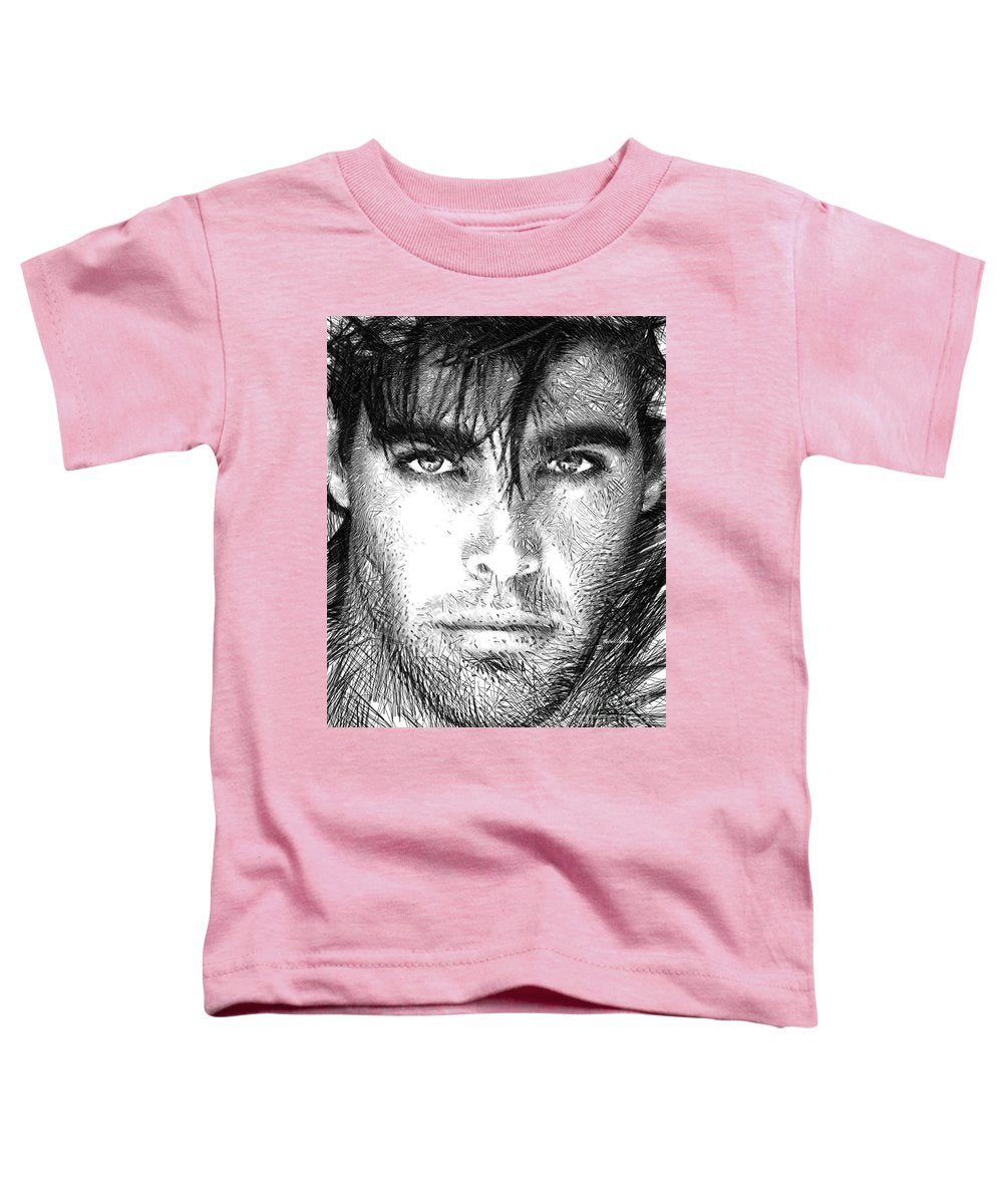 Male Portrait 1359 - Toddler T-Shirt