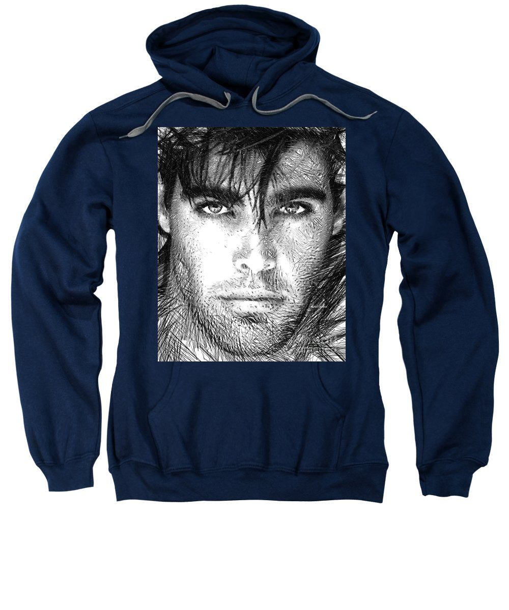 Male Portrait 1359 - Sweatshirt