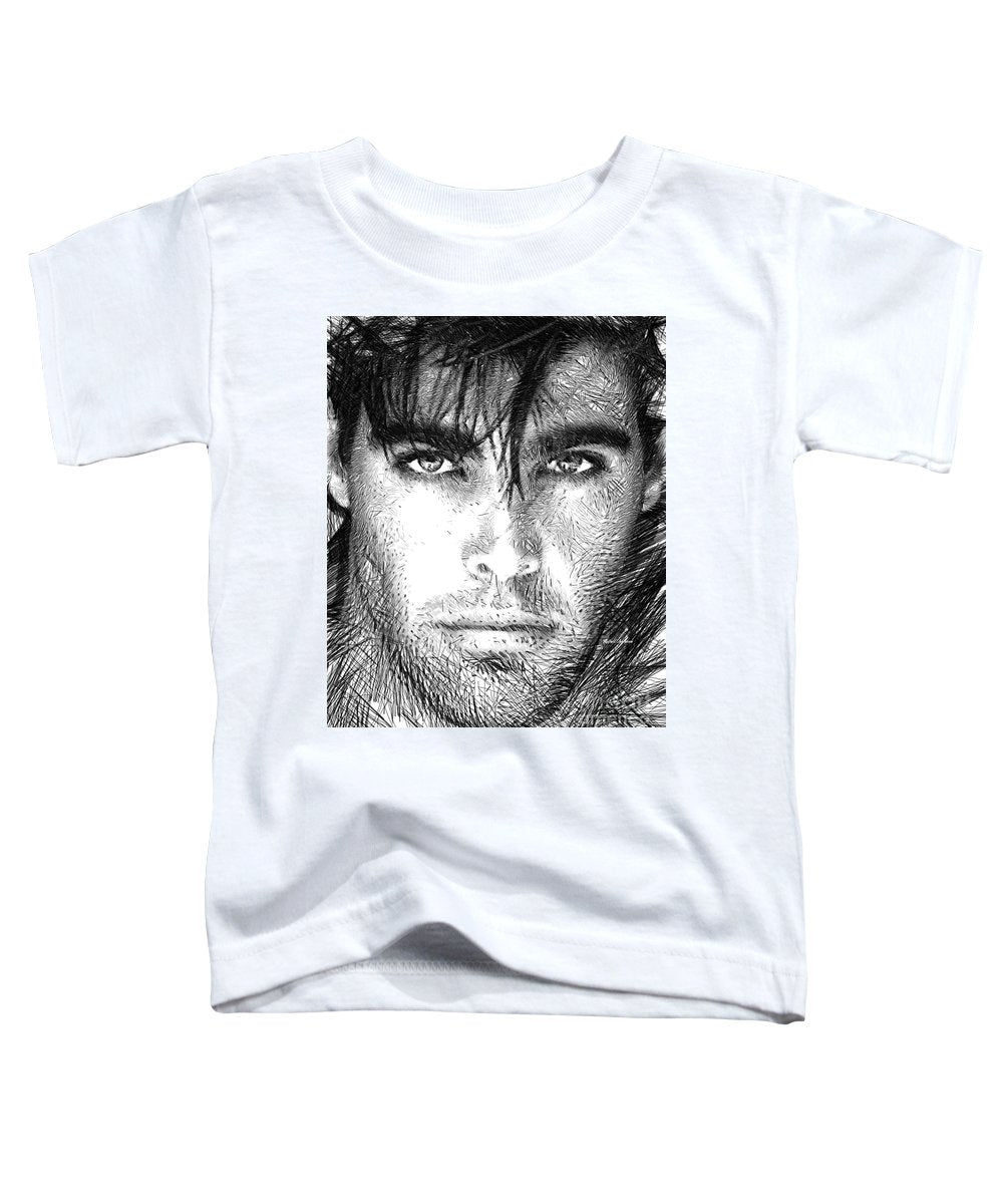 Male Portrait 1359 - Toddler T-Shirt