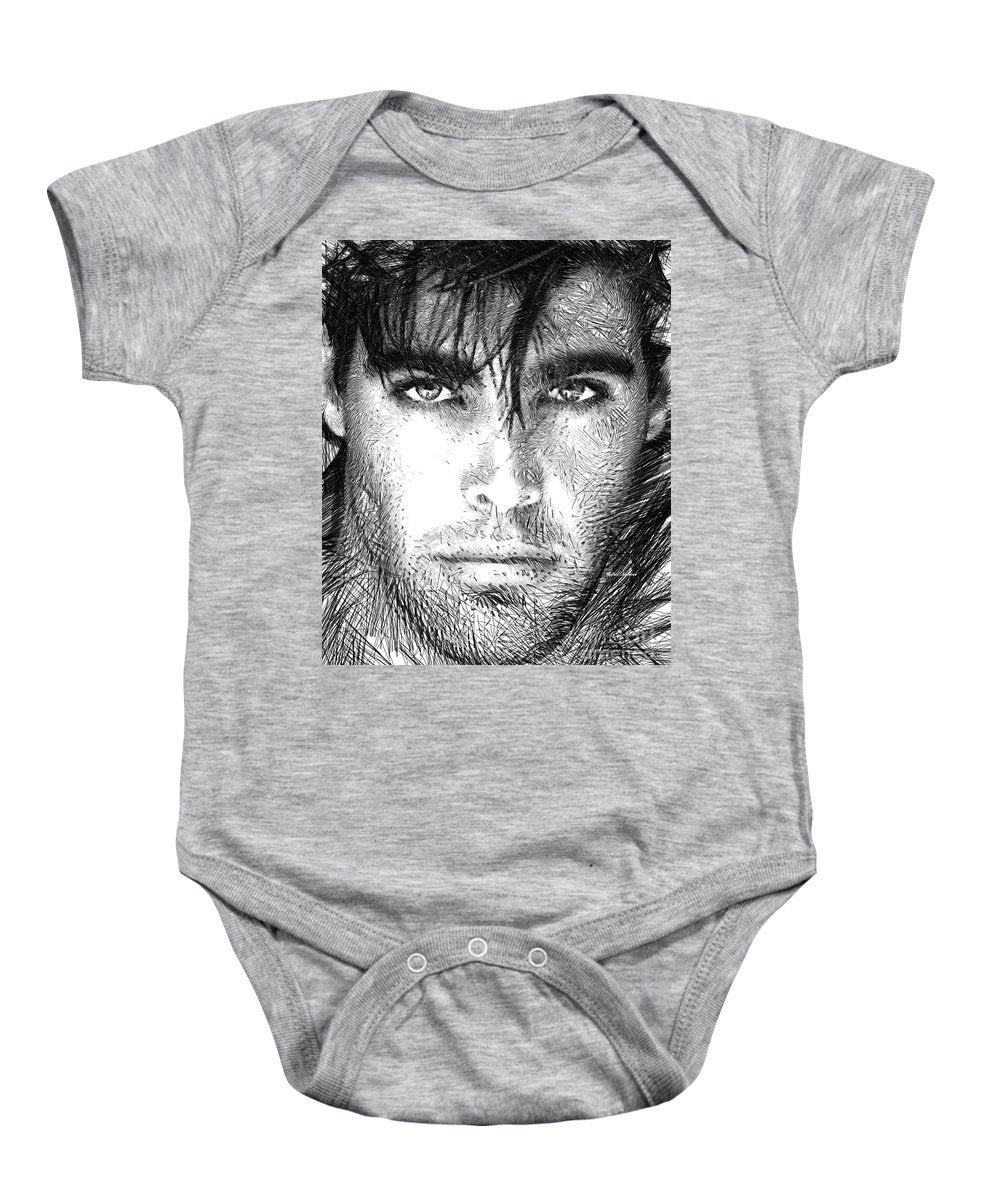 Male Portrait 1359 - Baby Onesie