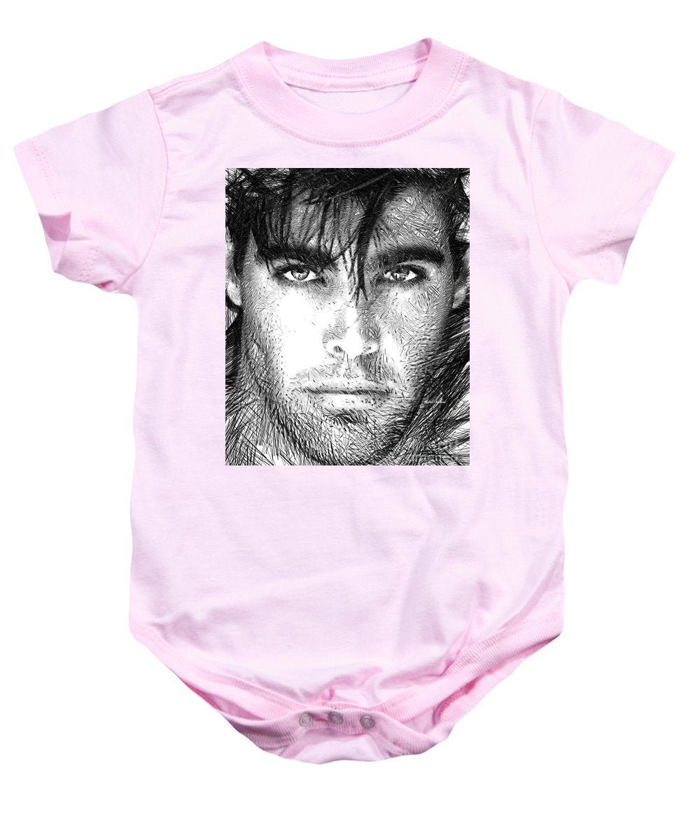 Male Portrait 1359 - Baby Onesie