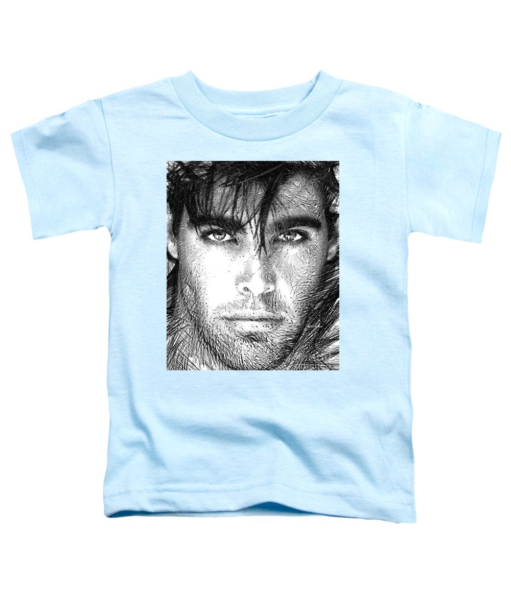 Male Portrait 1359 - Toddler T-Shirt