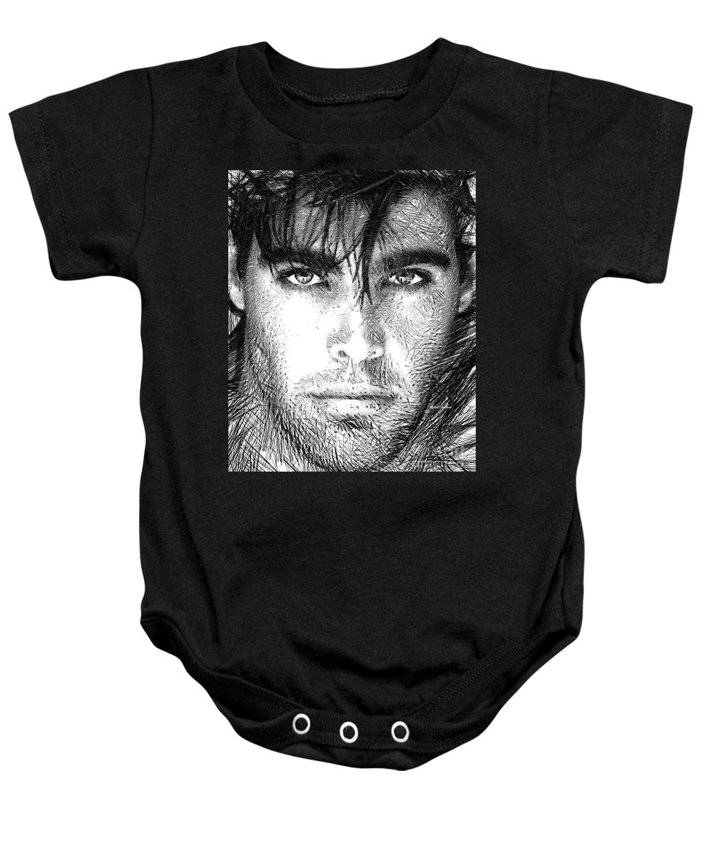 Male Portrait 1359 - Baby Onesie