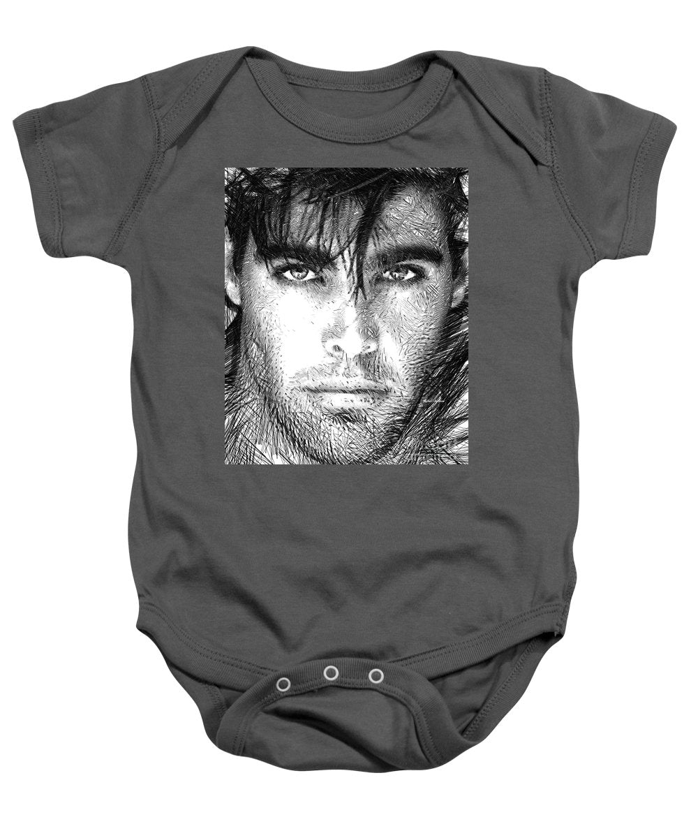 Male Portrait 1359 - Baby Onesie