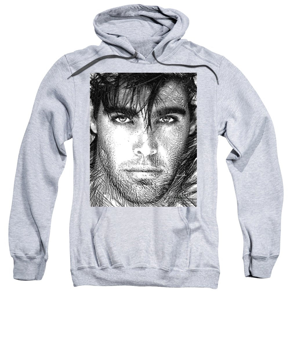 Male Portrait 1359 - Sweatshirt