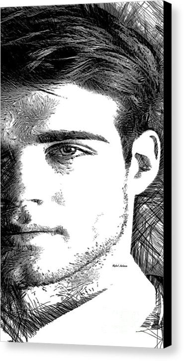 Impression sur toile - Portrait d'homme