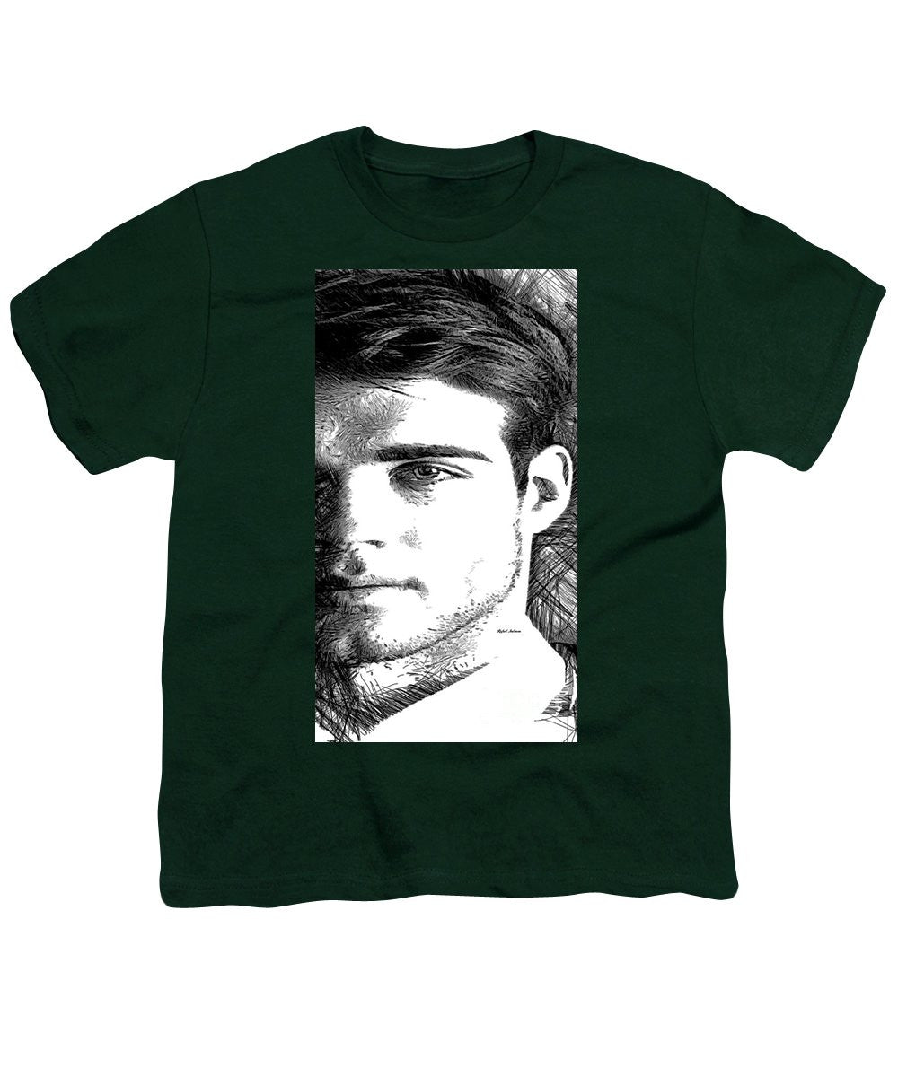 Youth T-Shirt - Male Portrait