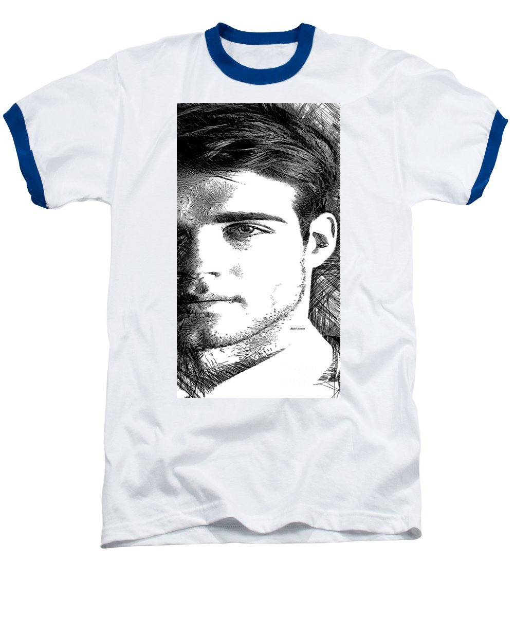 Baseball T-Shirt - Male Portrait