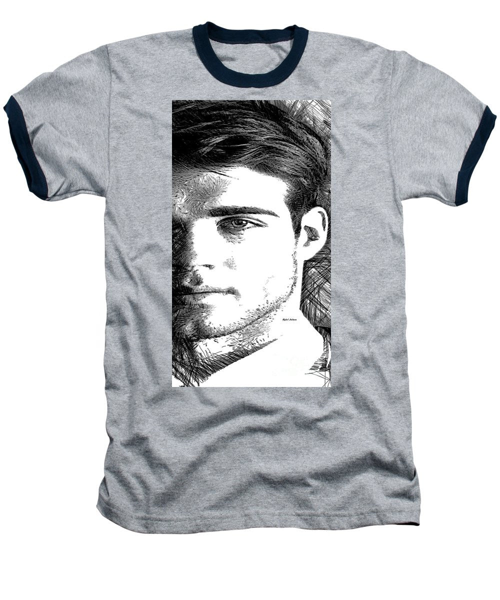 Baseball T-Shirt - Male Portrait