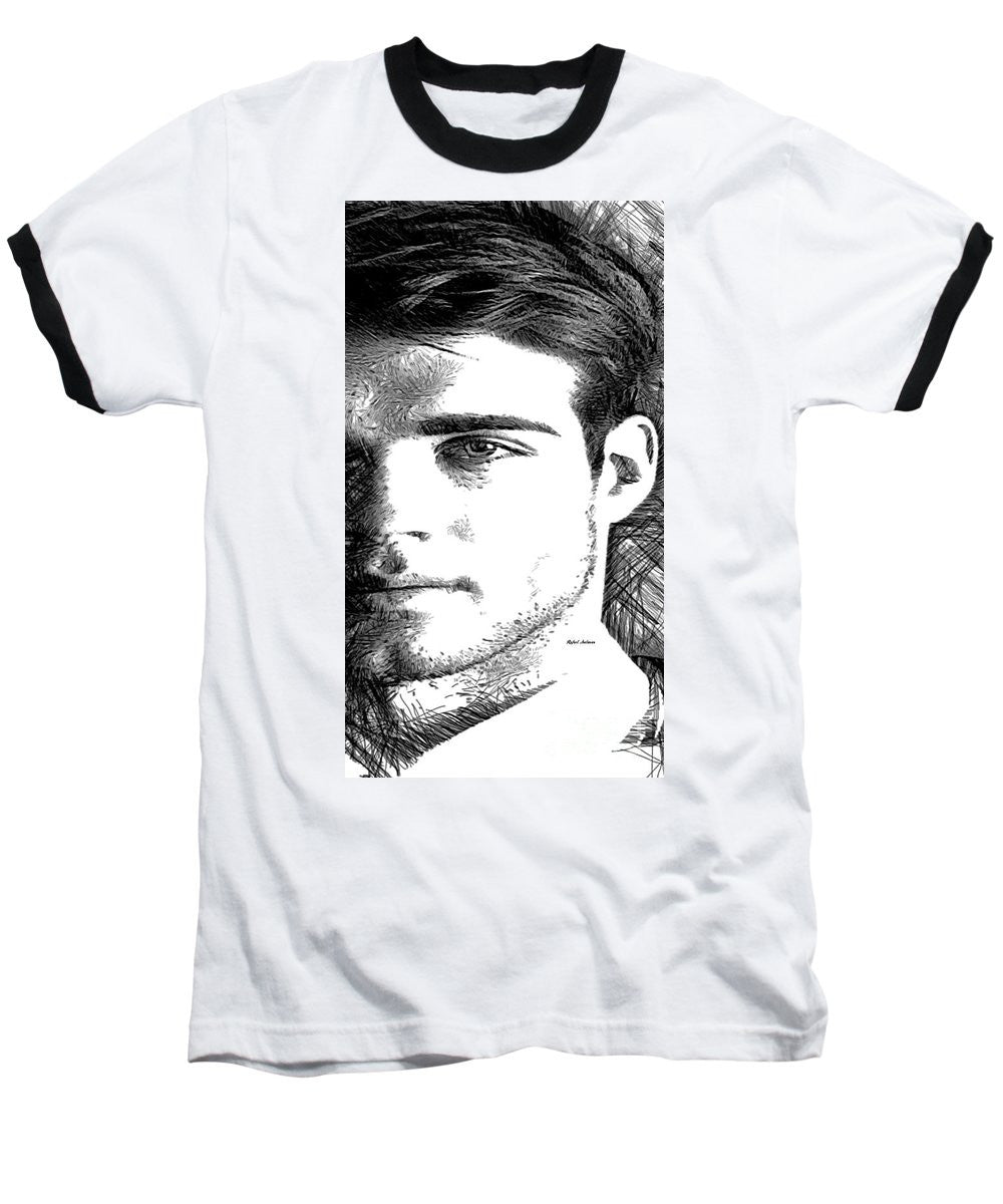 Baseball T-Shirt - Male Portrait