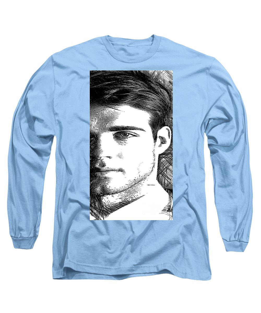 Long Sleeve T-Shirt - Male Portrait