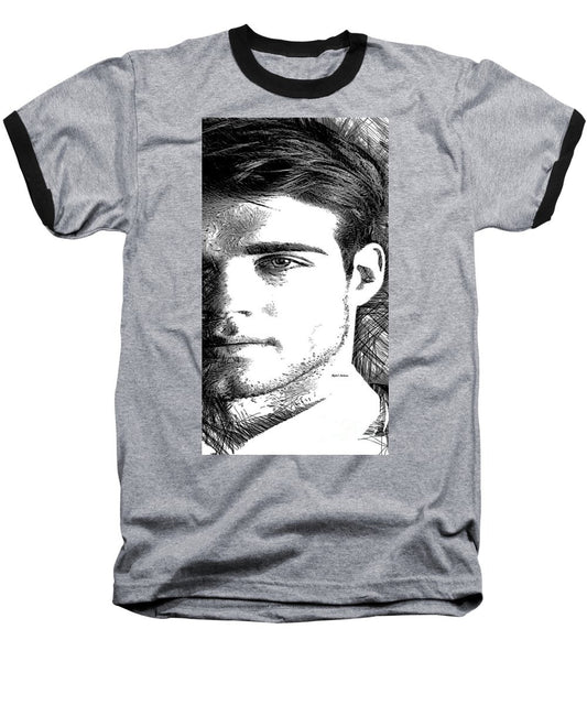 Baseball T-Shirt - Male Portrait