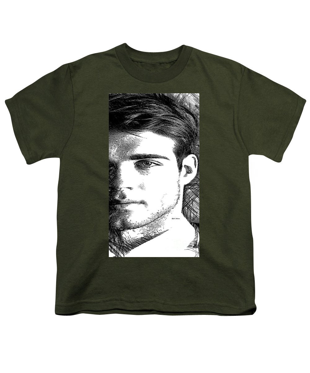 Youth T-Shirt - Male Portrait