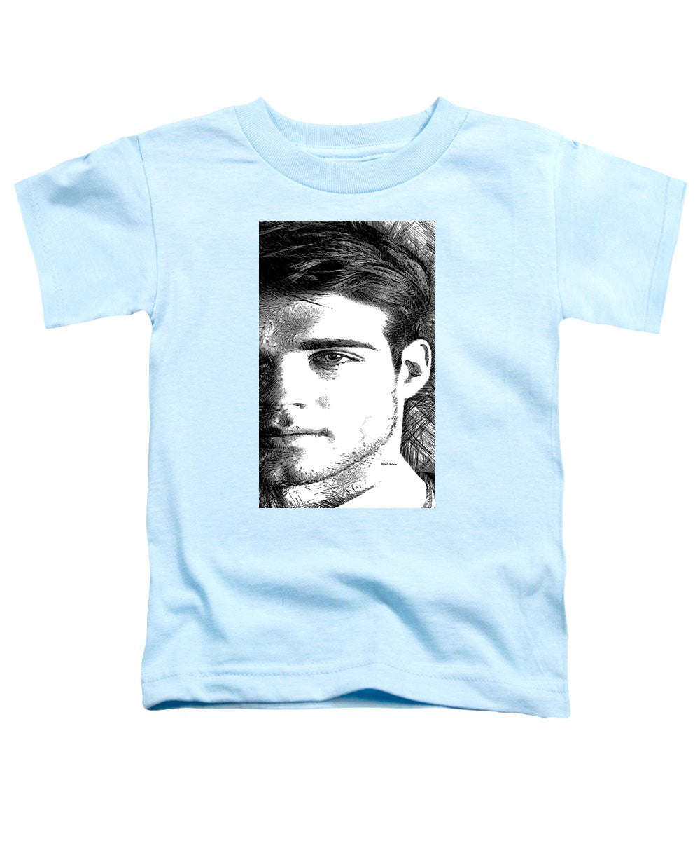 Toddler T-Shirt - Male Portrait