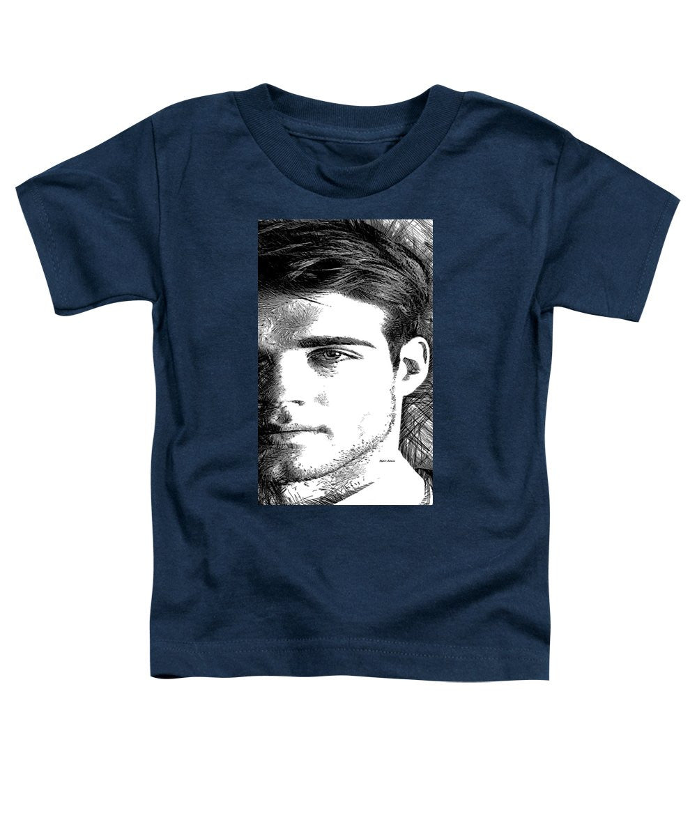 Toddler T-Shirt - Male Portrait