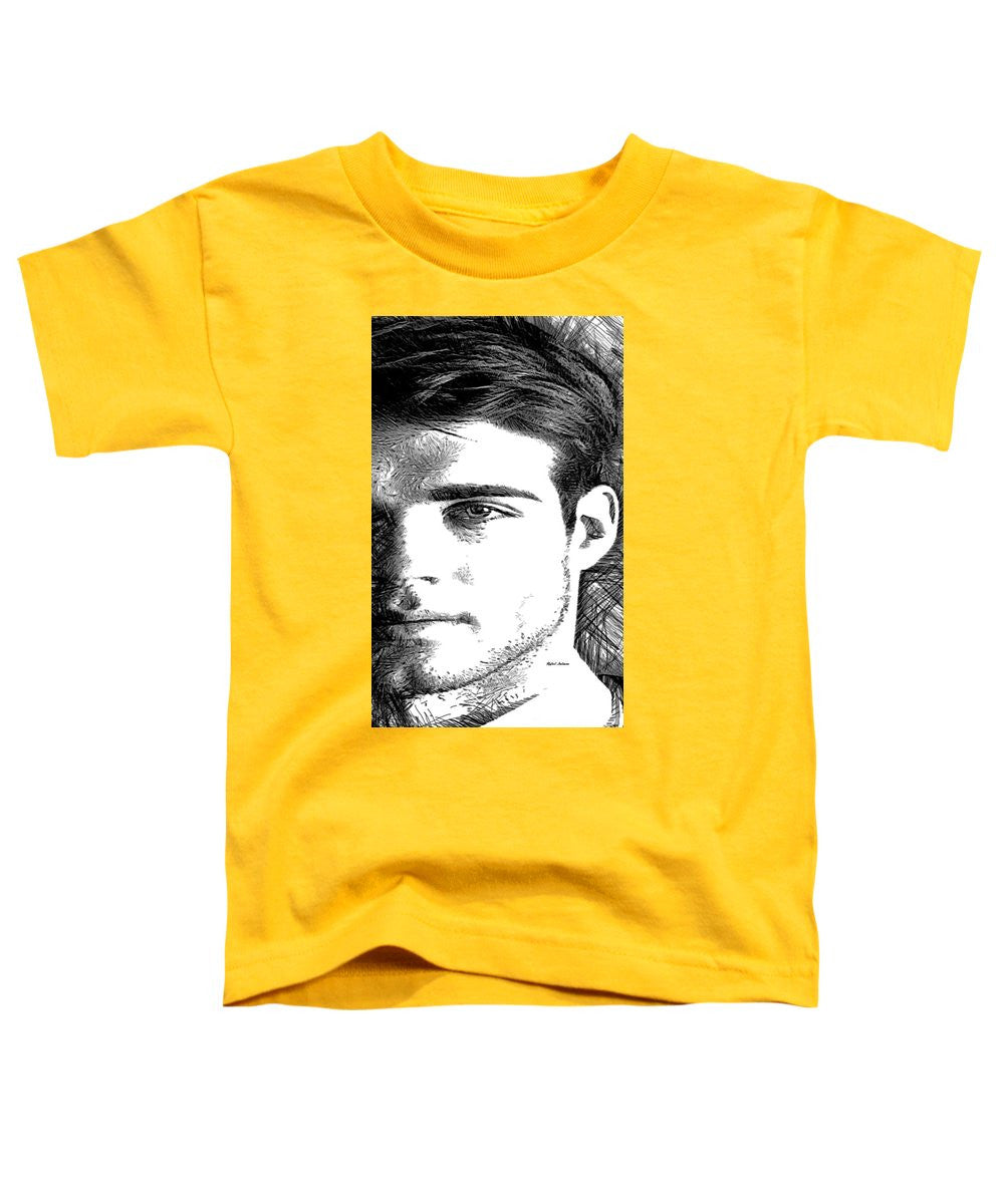 Toddler T-Shirt - Male Portrait