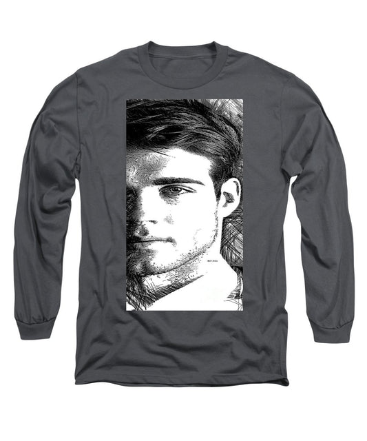 Long Sleeve T-Shirt - Male Portrait