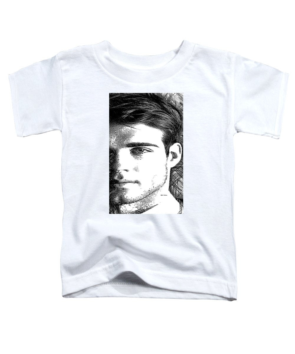 Toddler T-Shirt - Male Portrait