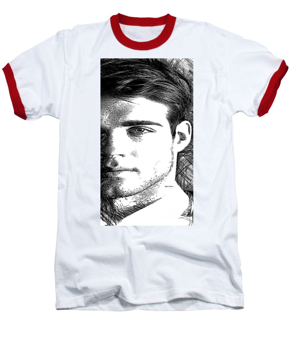 Baseball T-Shirt - Male Portrait