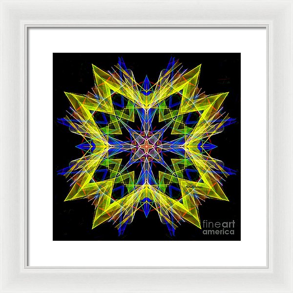 Mandala 3138 - Framed Print