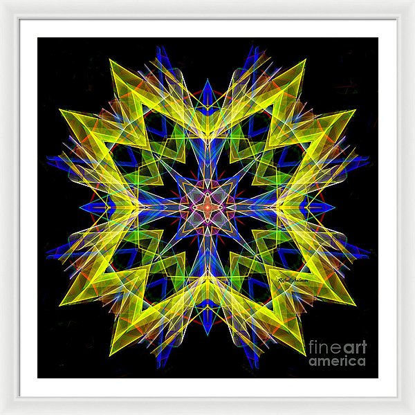 Mandala 3138 - Framed Print