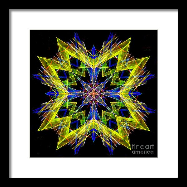 Mandala 3138 - Framed Print