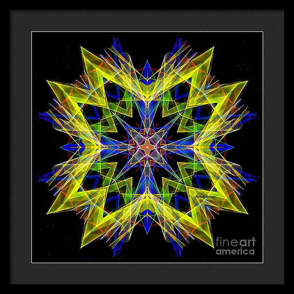 Mandala 3138 - Framed Print