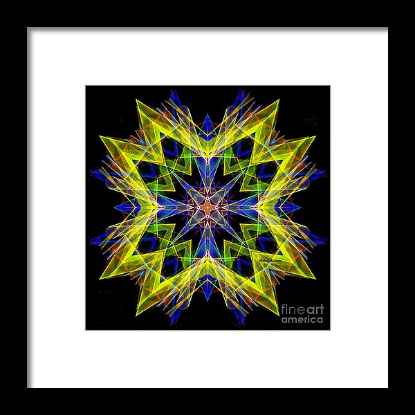 Mandala 3138 - Framed Print