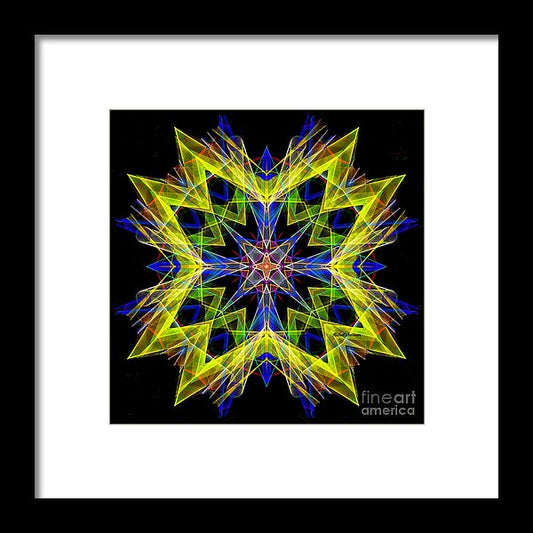 Mandala 3138 - Framed Print